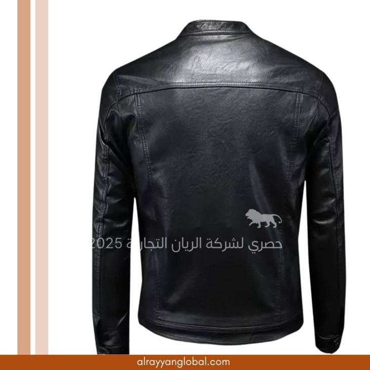 ⁦جاكيت جلد صناعي رجالي⁩ - الصورة ⁦27⁩